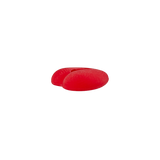 Prym Union Knopf Poly-Button 2 Hole Heart 12mm Red - Pack of 4