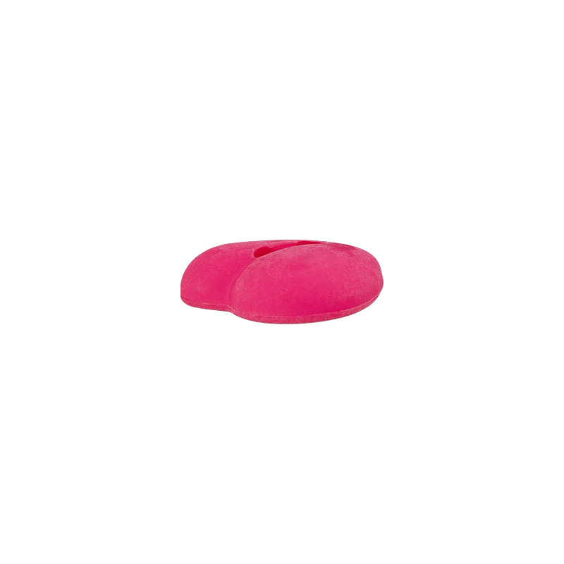 Prym Union Knopf Poly-Button 2 Hole Heart 12mm Pink - Pack of 4