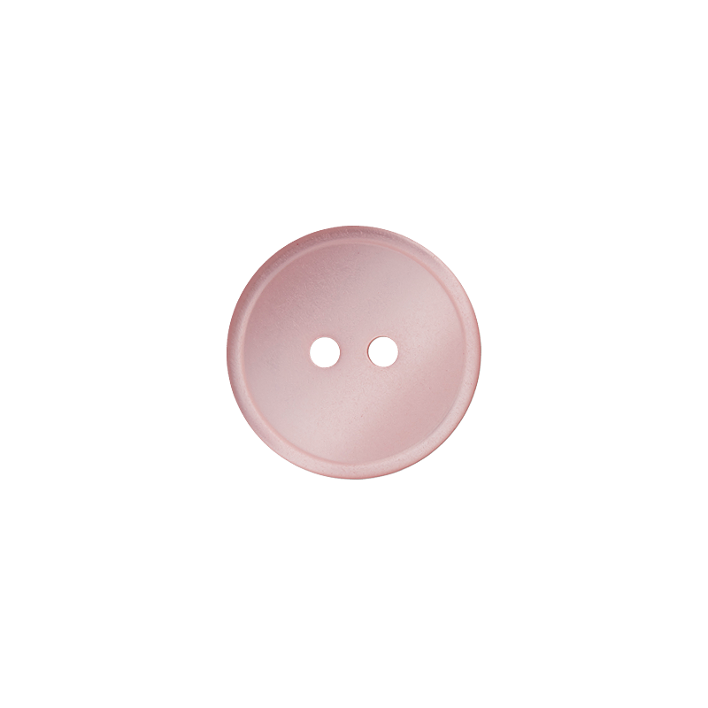 Prym Union Knopf Poly-Button 2 Hole 12mm Rose - Pack of 4