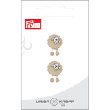 Prym Union Knopf Poly-Button Shank Sheep 18mm Cream - Pack of 2