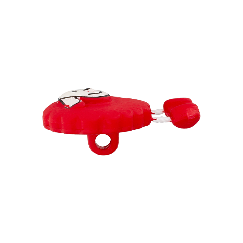 Prym Union Knopf Poly-Button Shank Sheep 18mm Red - Pack of 2