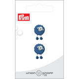 Prym Union Knopf Poly-Button Shank Sheep 18mm Navy - Pack of 2