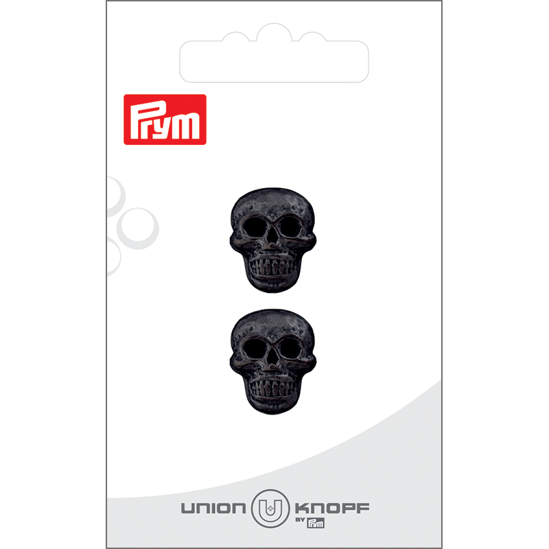 Prym Union Knopf Metal Button Shank 18mm Bl-Copper - Pack of 2