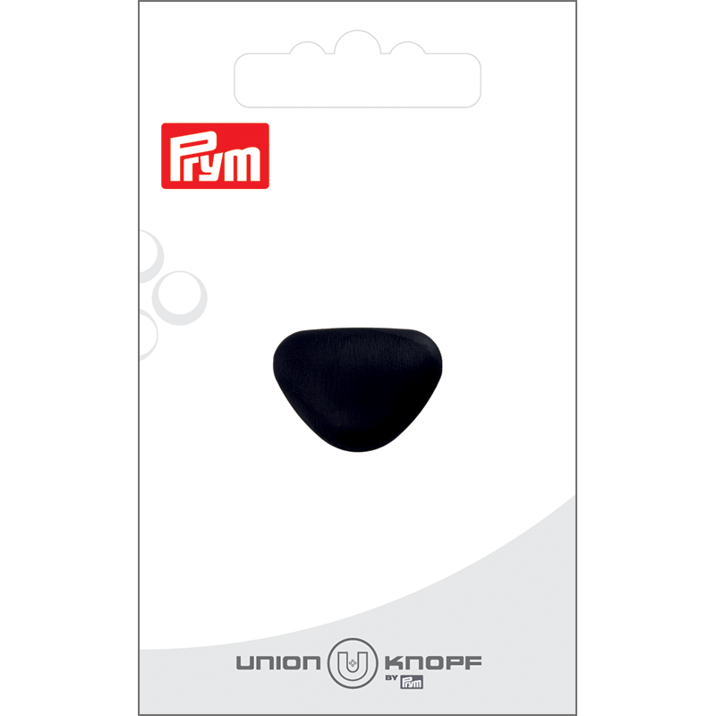 Prym Union Knopf Poly Button Sh.Animal Nose 22mm Black - Pack of 1