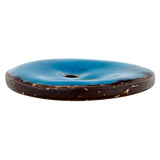Prym Union Knopf Coconut Button 2 Hole 30mm Dark Turquoise - Pack of 1