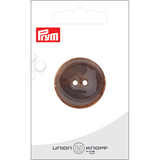 Prym Union Knopf Coconut Button 2 Hole 30mm Light Grey - Pack of 1