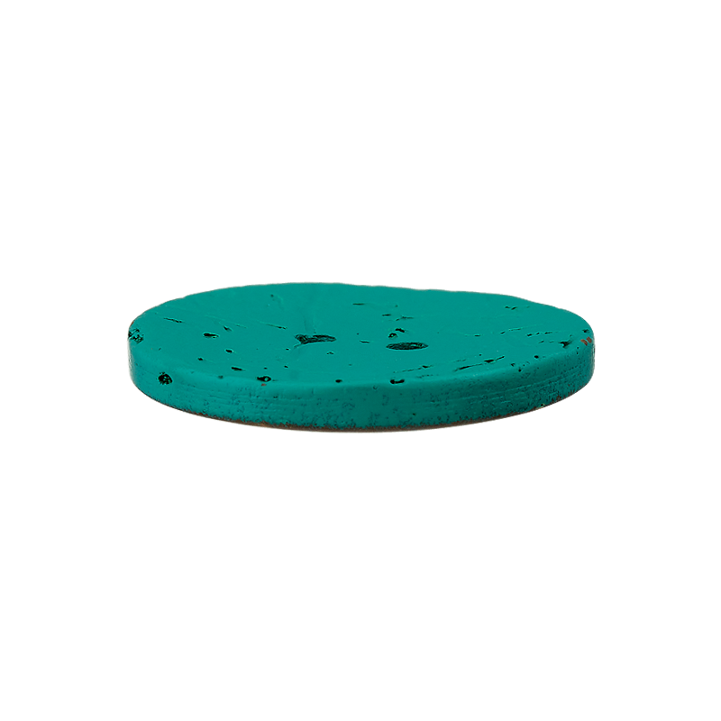 Prym Union Knopf Coconut Button 2 Hole 30mm D-Green - Pack of 1