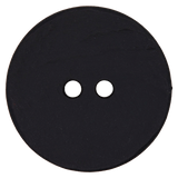 Prym Union Knopf Poly-Button 2 Hole 40mm Black - Pack of 1
