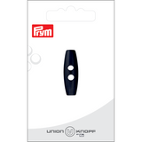 Prym Union Knopf Poly-Toggle 2 Hole 30mm Medium Navy - Pack of 1