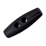 Prym Union Knopf Poly-Button 2 Hole 30mm Black - Pack of 1
