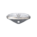 Prym Union Knopf Poly-Button Shank 15mm Transparent - Pack of 4