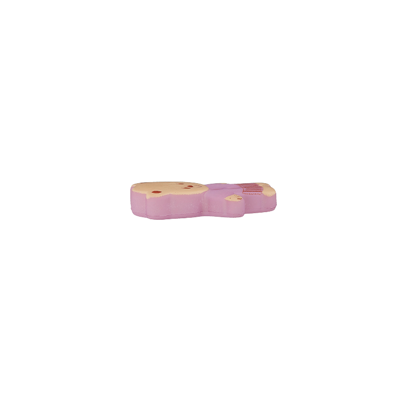 Prym Union Knopf Poly-Button 2 Hole Bear 15mm Lilac - Pack of 2