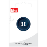 Prym Union Knopf Poly-Button 4 Hole 28mm Navy - Pack of 1