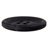 Prym Union Knopf Poly-Button 4 Hole 28mm Black - Pack of 1