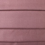 Textured Woven Herringbone Mauve