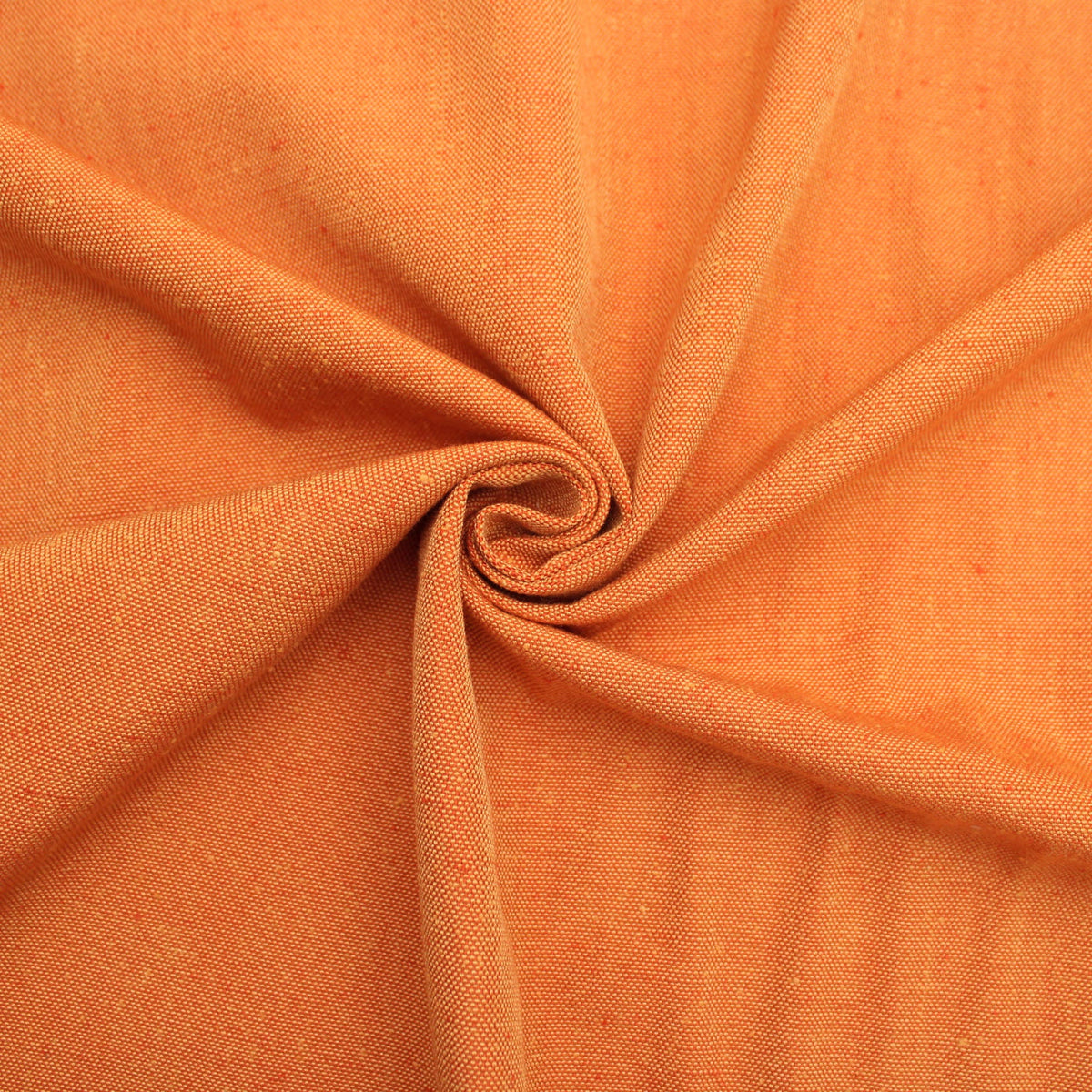 Woven Linen Look Rust