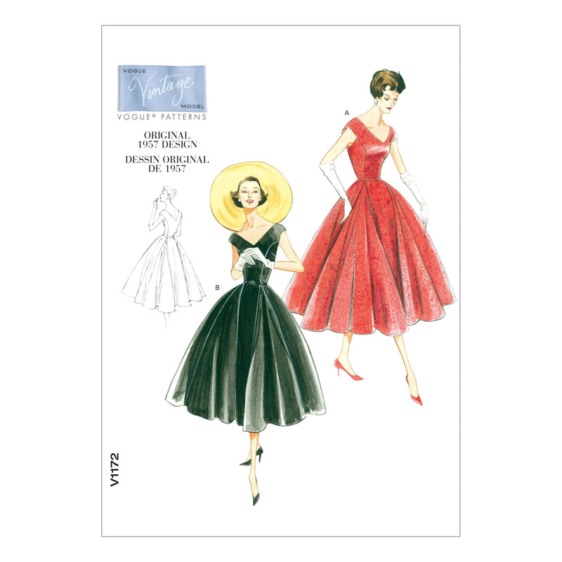 Vogue Dress Sewing Pattern V1172