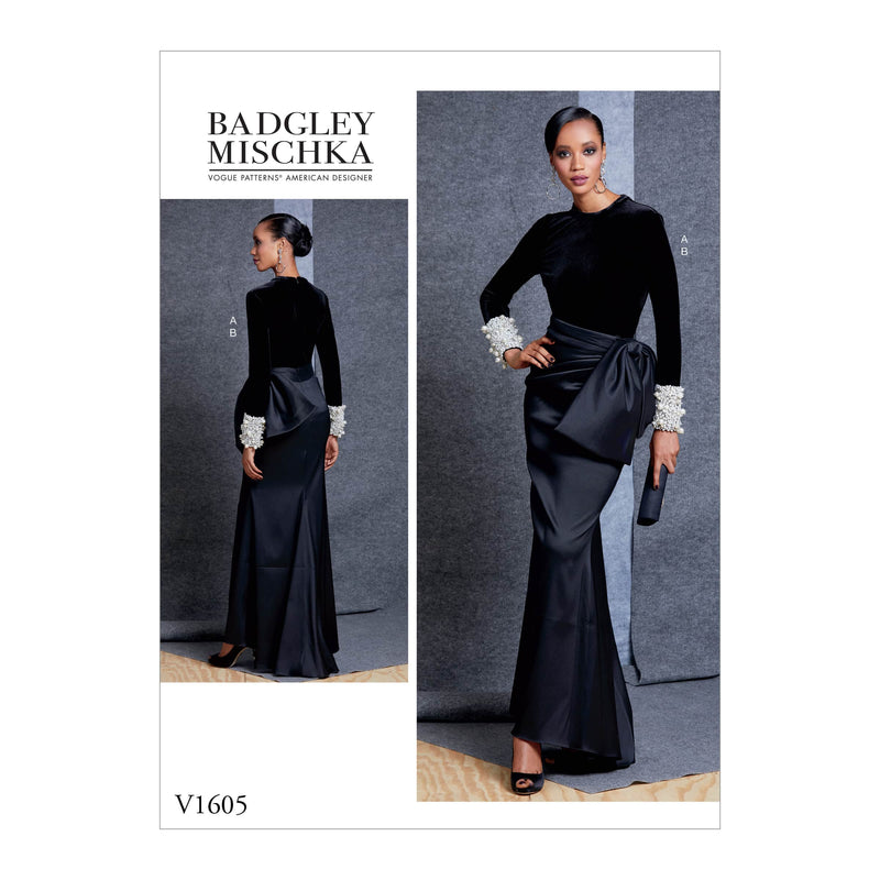 Vogue Mis Occasion Special Sewing Pattern V1605