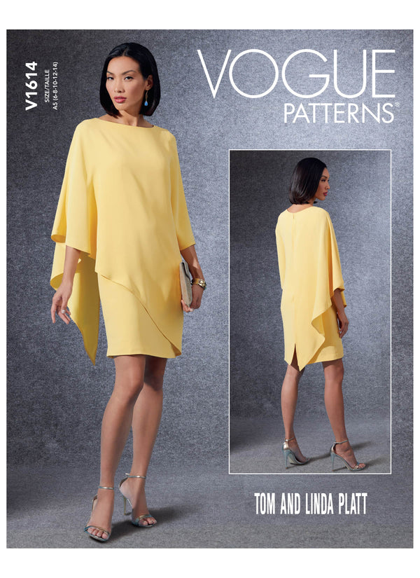 Vogue Misses Dress Sewing Pattern V1614