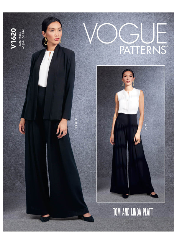 Vogue Misses Sportswear Sewing Pattern V1620