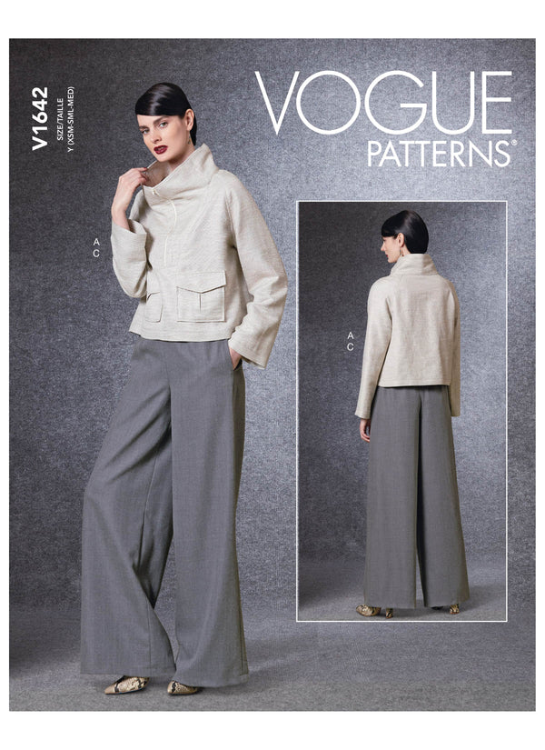Vogue Sportswear Misses Sewing Pattern V1642