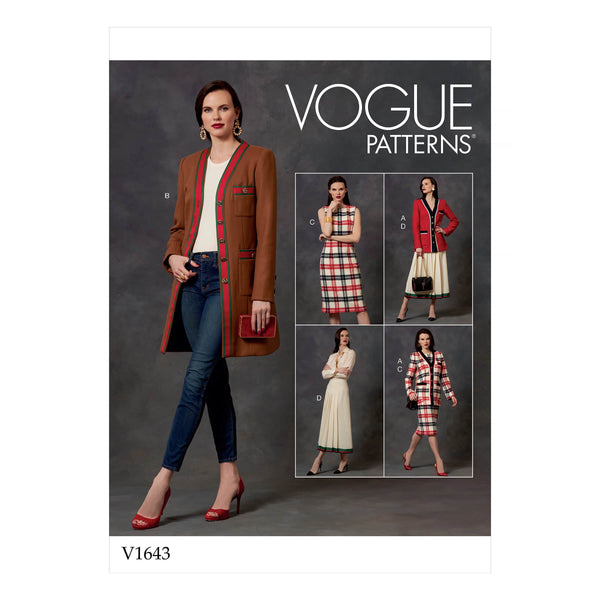 Vogue Petite Miss Sportswr Sewing Pattern V1643