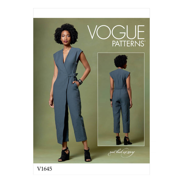 Vogue Misses Jumpsuit Sewing Pattern V1645