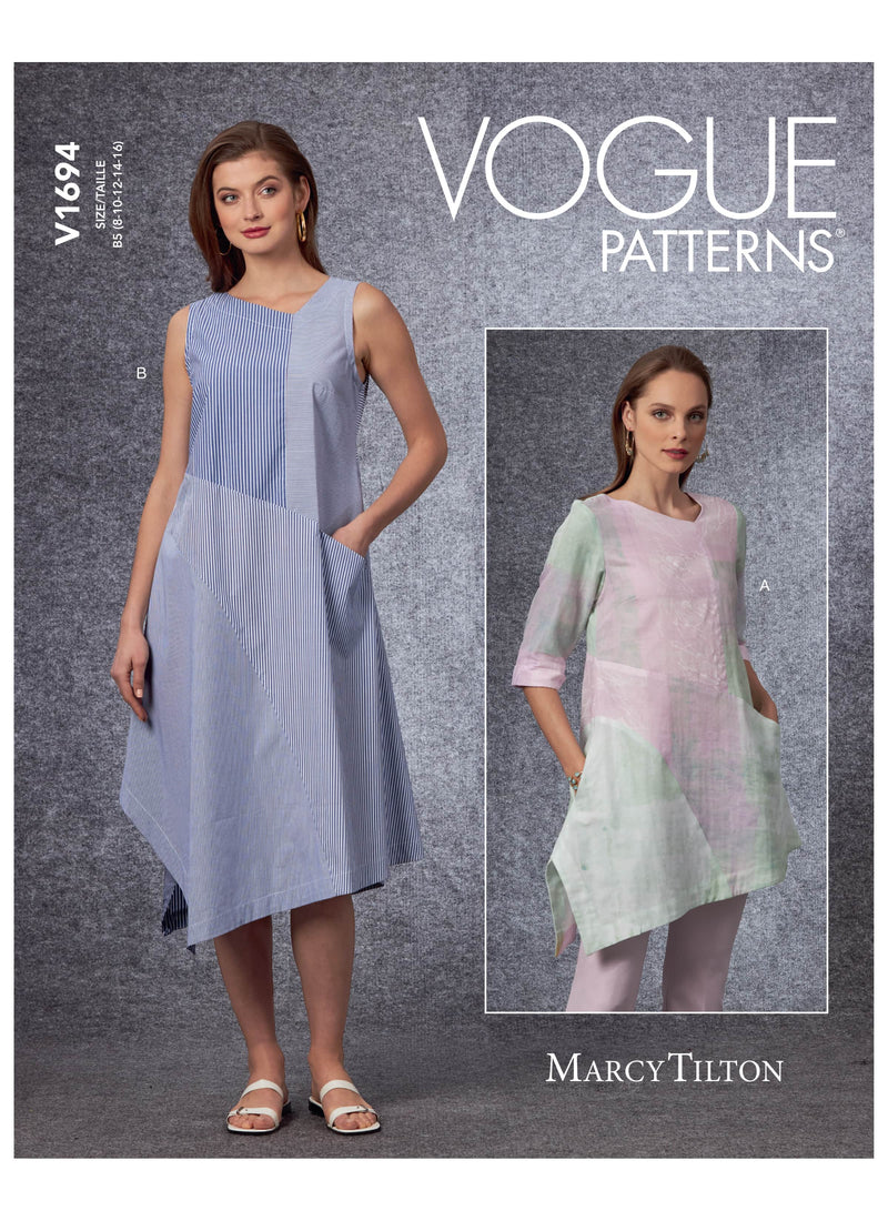 Vogue Dress Misses Sewing Pattern V1694