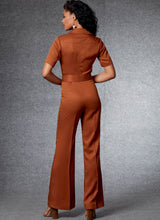 Vogue Jumpsuit Misses Belt Sewing Pattern V1719