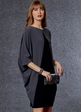 Vogue Misses Dress Misses Sewing Pattern V1720A (S-M-L-XL-XXL)