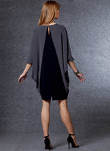 Vogue Misses Dress Misses Sewing Pattern V1720A (S-M-L-XL-XXL)