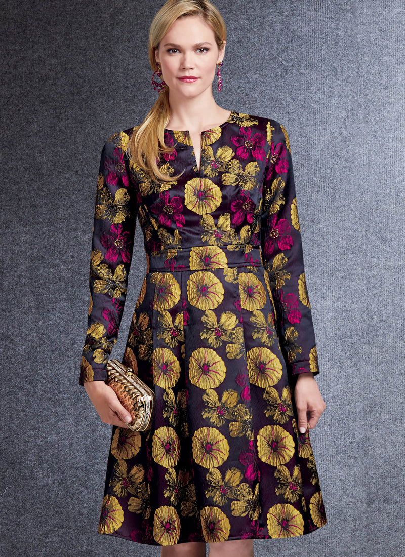 Vogue Fit Misses Flare & Dress Sewing Pattern V1737 Lullabee Fabrics Vogue Fit Misses Flare & Dress Sewing Pattern V1737 Lullabee Fabrics