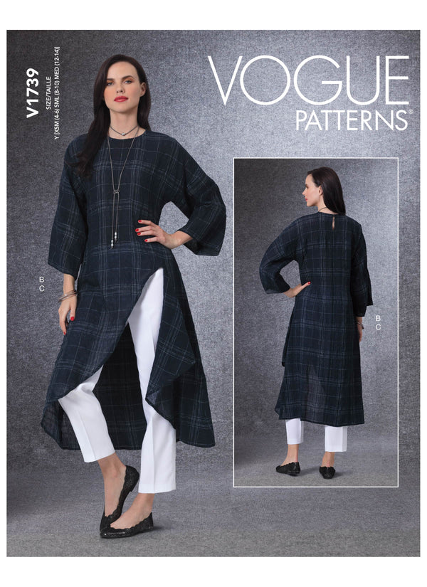 Vogue Tunic Misses Pants Sewing Pattern V1739