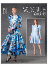 Vogue Dress Misses Sewing Pattern V1782