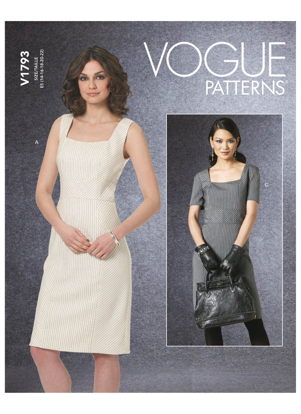 Vogue Dress Misses Sewing Pattern V1793