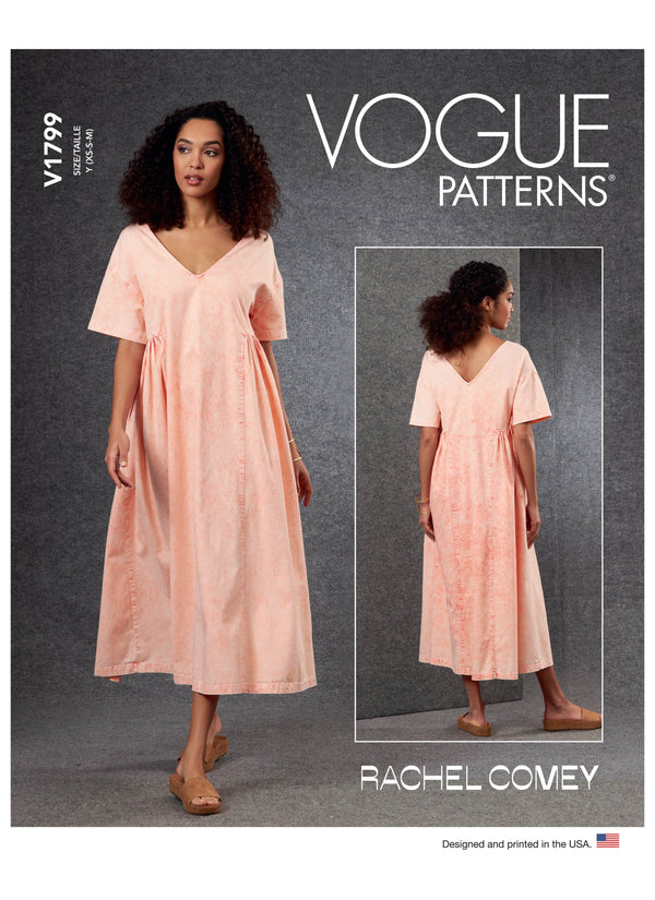 Vogue Dress Misses Sewing Pattern V1799