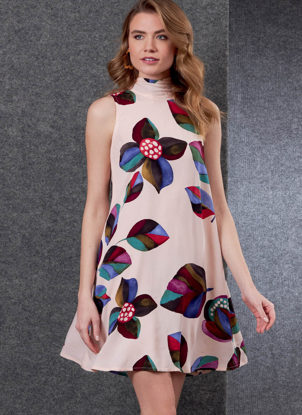 Vogue Misses Dress Misses Sewing Pattern V1802A (XS-S-M-L-XL-XXL)