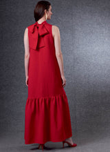 Vogue Misses Dress Misses Sewing Pattern V1802A (XS-S-M-L-XL-XXL)