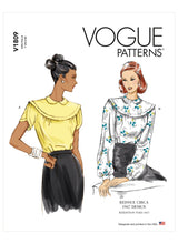 Vogue Top Misses Sewing Pattern V1809