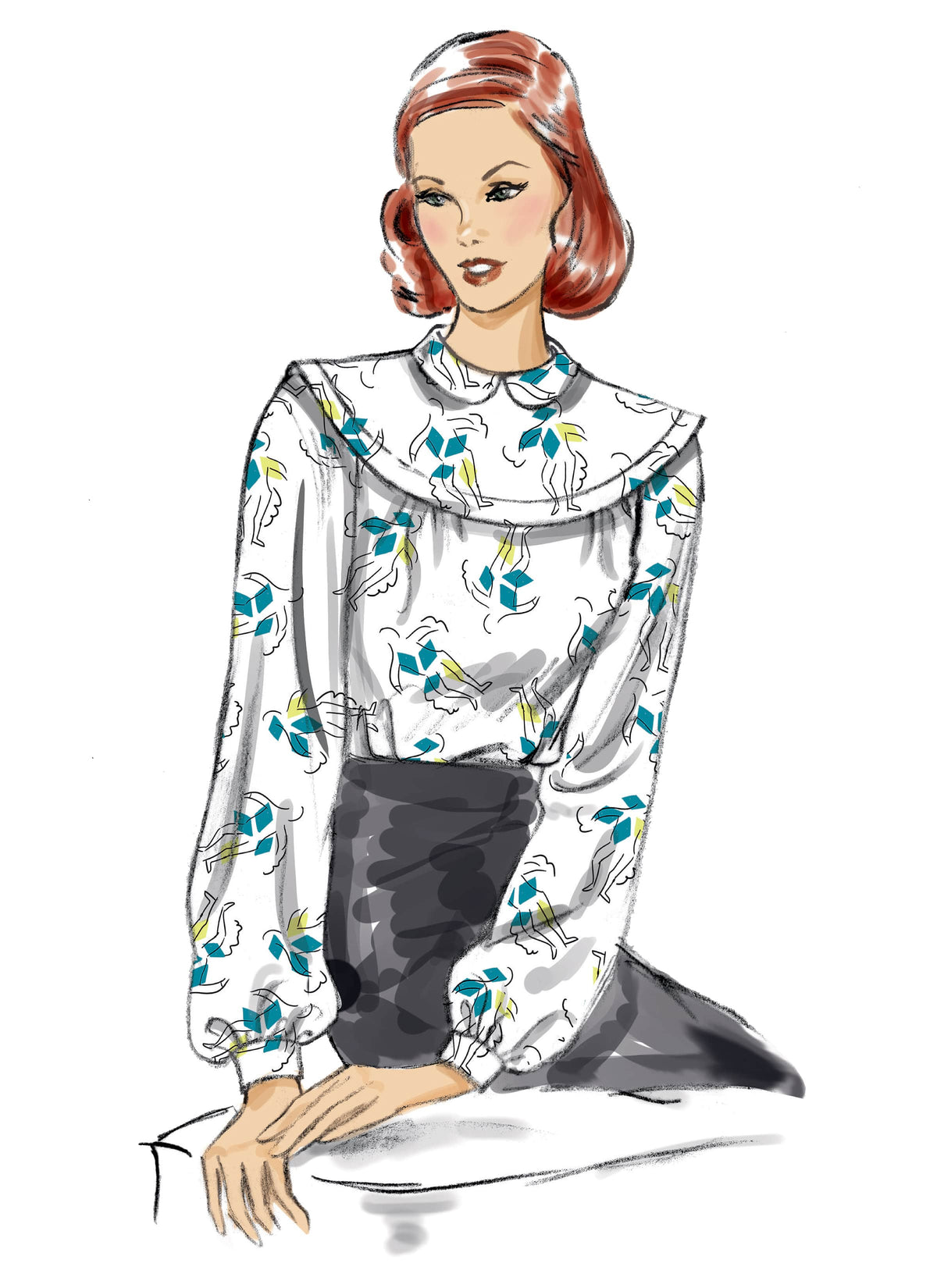 Vogue Top Misses Sewing Pattern V1809