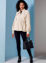 Vogue Misses Jacket Misses Sewing Pattern V1840A (S-M-L-XL-XXL)