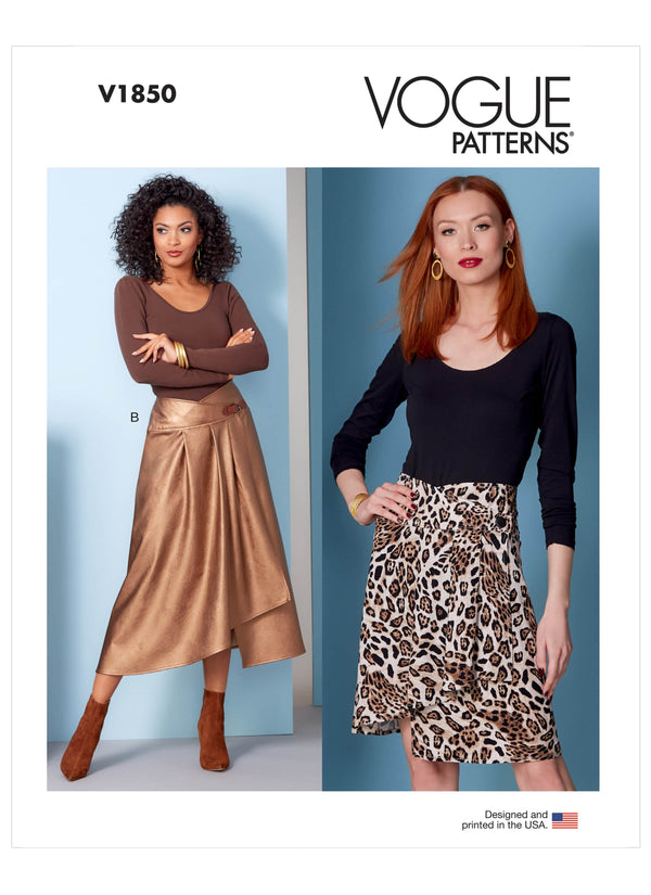 Vogue Skirt Misses Sewing Pattern V1850