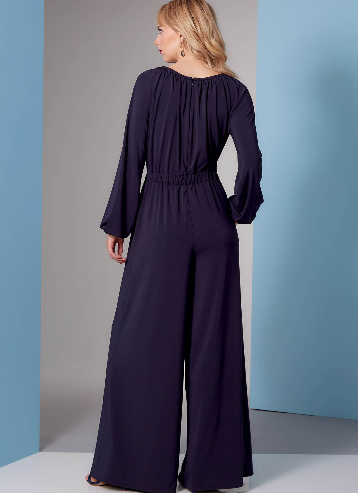 Vogue Misses Sportswear & Petite Jumpsuit Sewing Pattern V1851A (XS-S-M-L-XL)