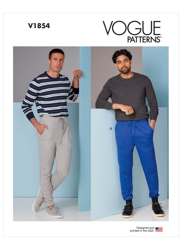 Vogue Pants Mens Sewing Pattern V1854