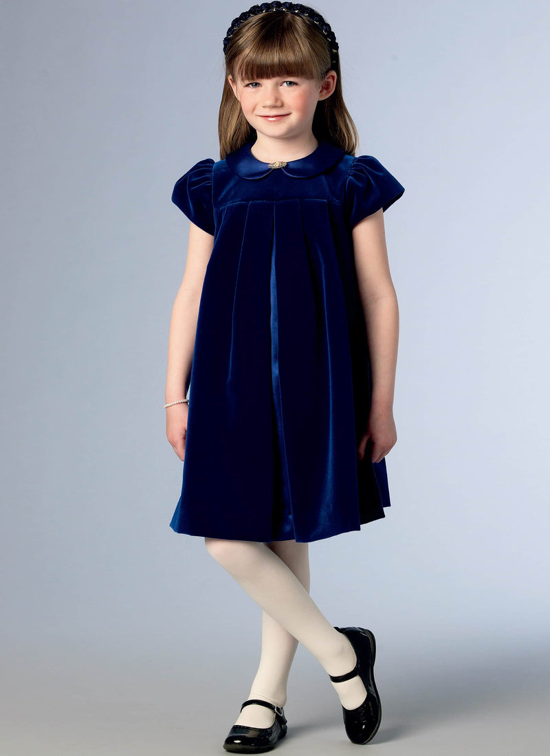 Vogue & Childrens Dress Girls Sewing Pattern V1857