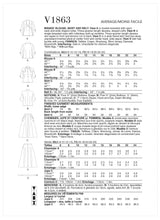 Vogue Blouse, Misses & Skirt Belt Sewing Pattern V1863