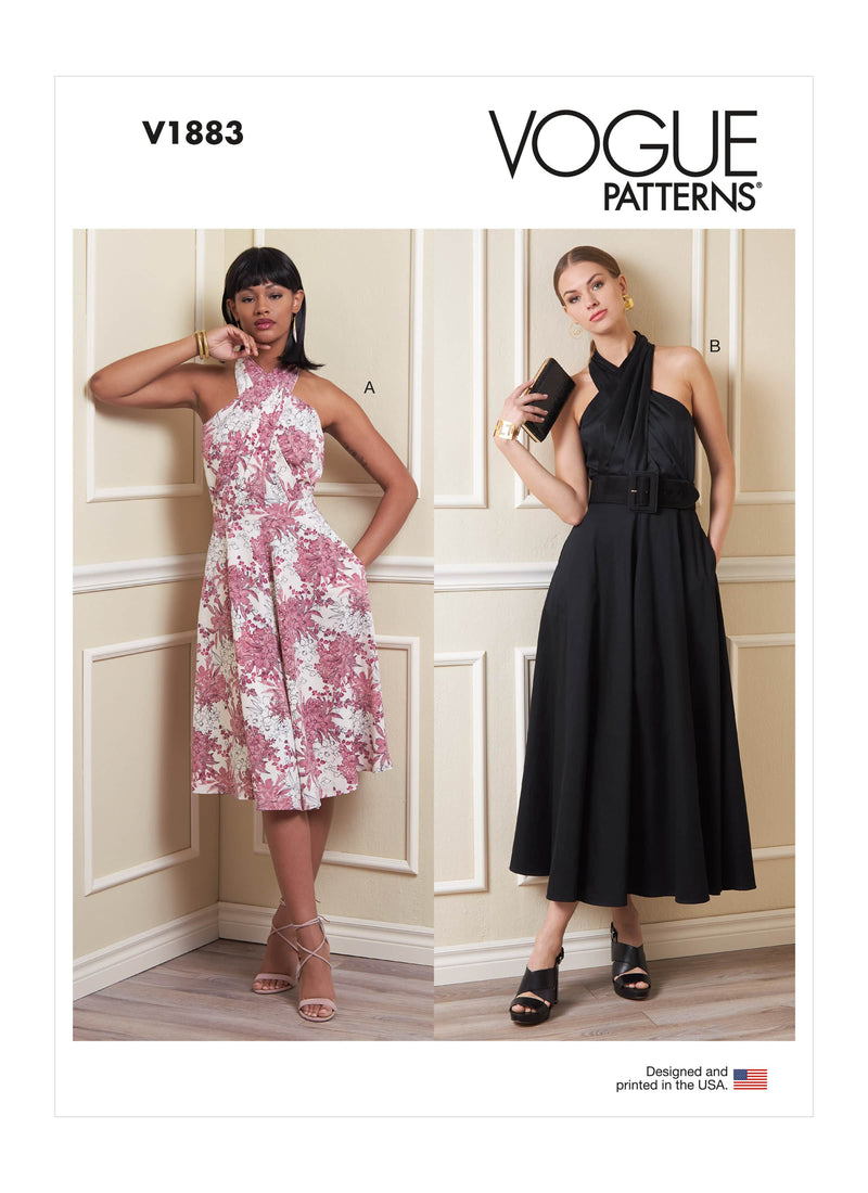 Vogue Dress Misses Sewing Pattern V1883