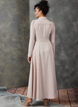 Vogue Misses Dress Misses Sewing Pattern V1908A (S-M-L-XL-XXL)