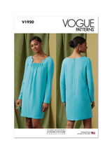 Vogue Dress Misses Sewing Pattern V1920