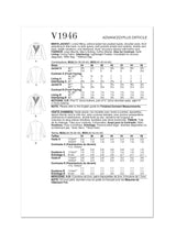 Vogue Jacket Men’S Sewing Pattern V1946